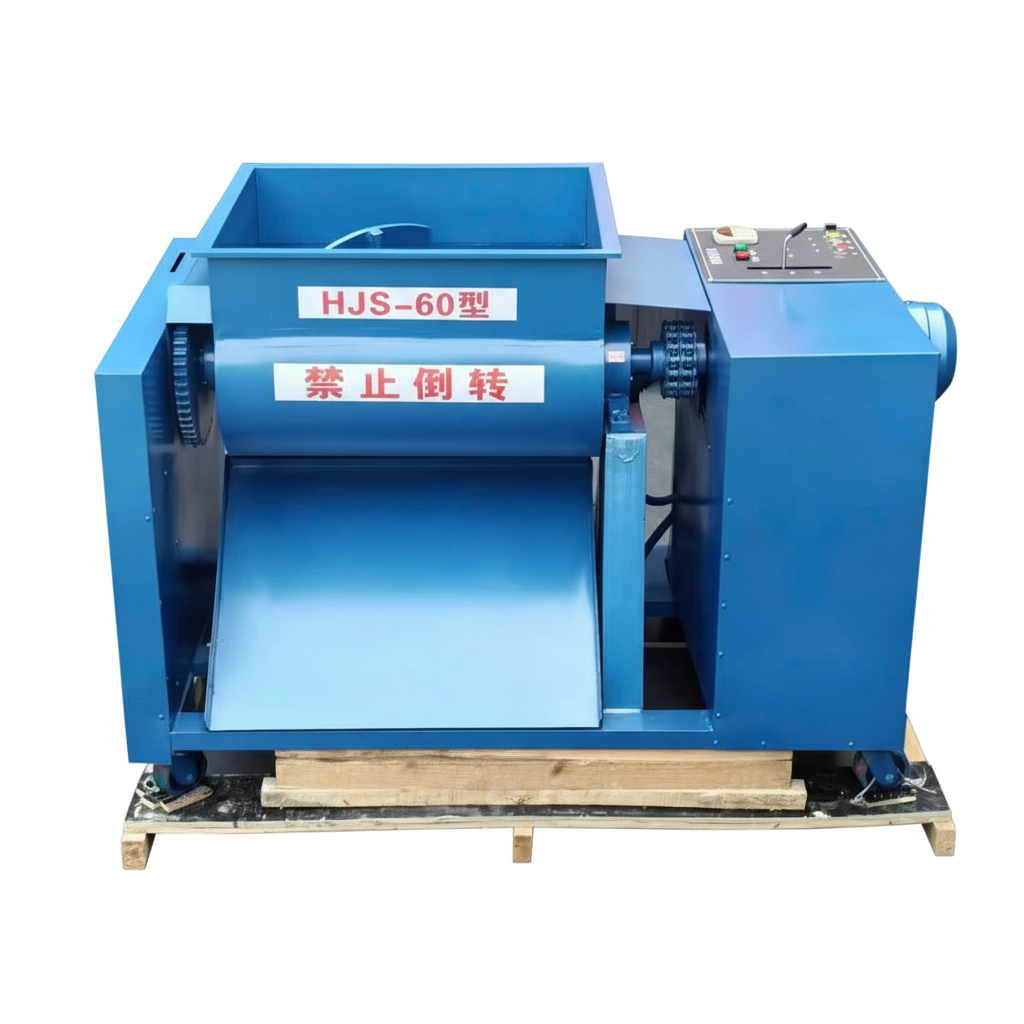 Máy trộn bê tông 2 trục ngang