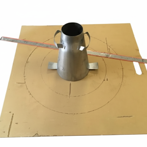 Bộ thí nghiệm chảy loang bê tông tự lèn