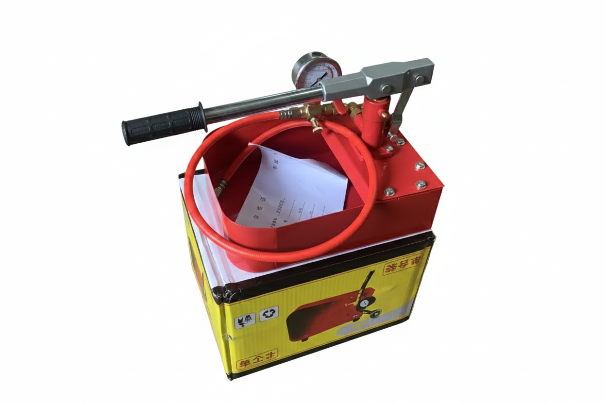 Bơm thử áp lực đường ống