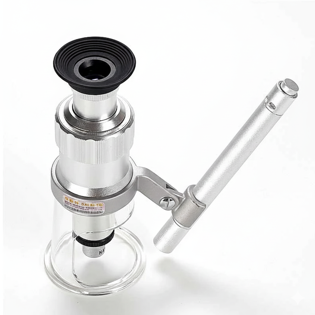 Dụng Cụ Đo Vết Nứt Bê Tông B60X | Phóng Đại 60X, 0.02mm Chính Hãng - Image 2