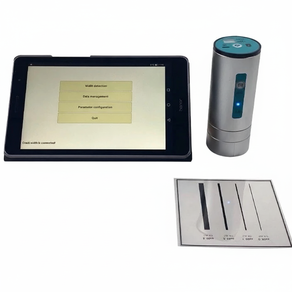 Máy đo chiều rộng vết nứt bê tông - Ảnh 2