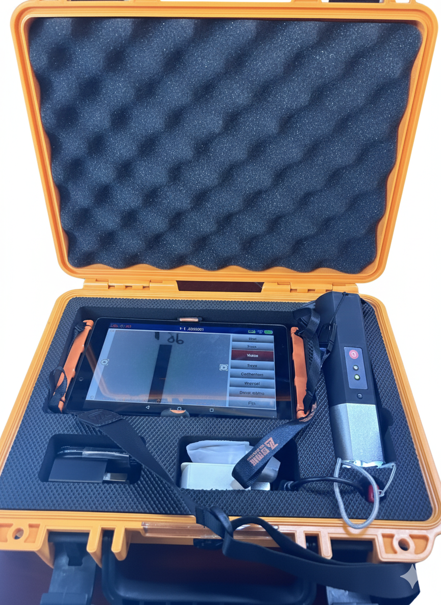 Máy đo chiều rộng vết nứt F130