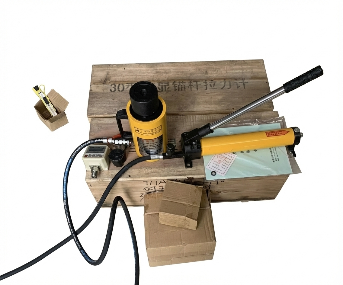 Kích nhổ neo thép 30 tấn điện tử