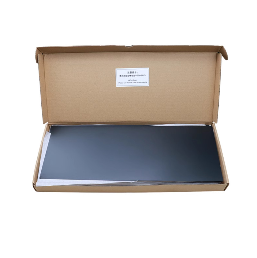 Tấm PVC đen thí nghiệm rửa trôi sơn